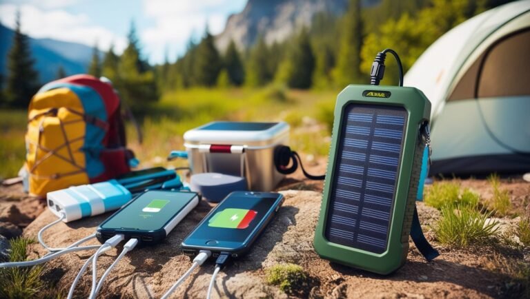 Solar chargers for outdoor