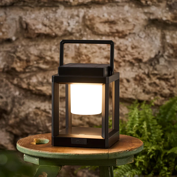 Modern solar lantern with 