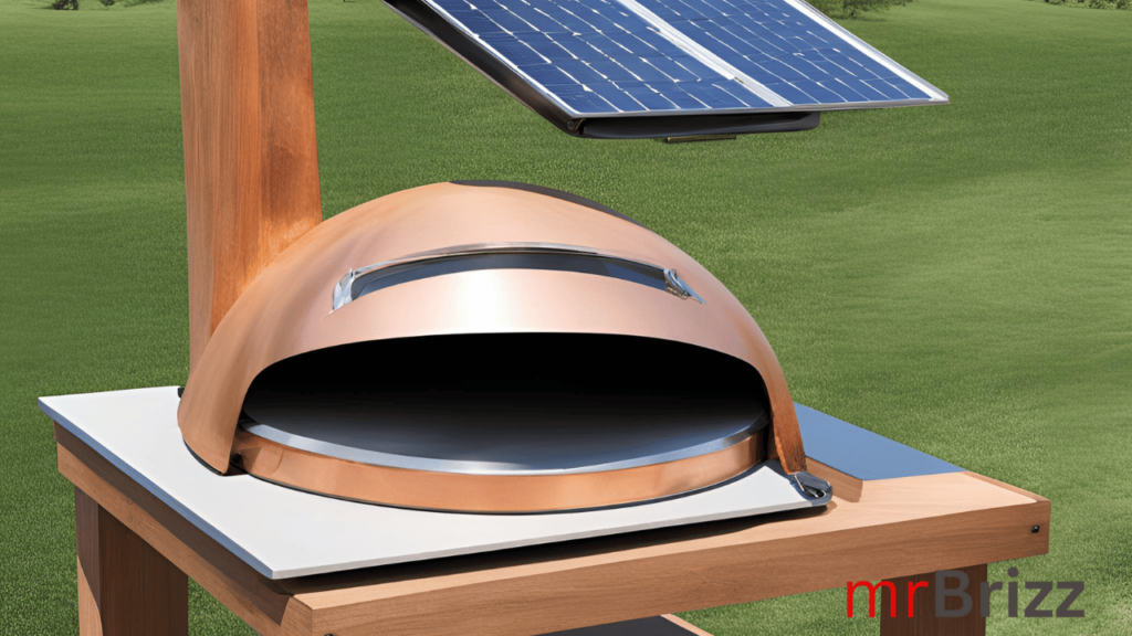 Sun-Powered Pizza Oven