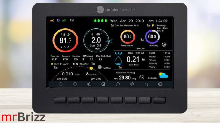 The Ambient Weather WS-2000 station