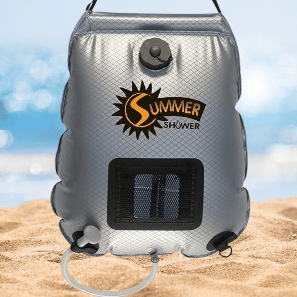 beach solar camping gear