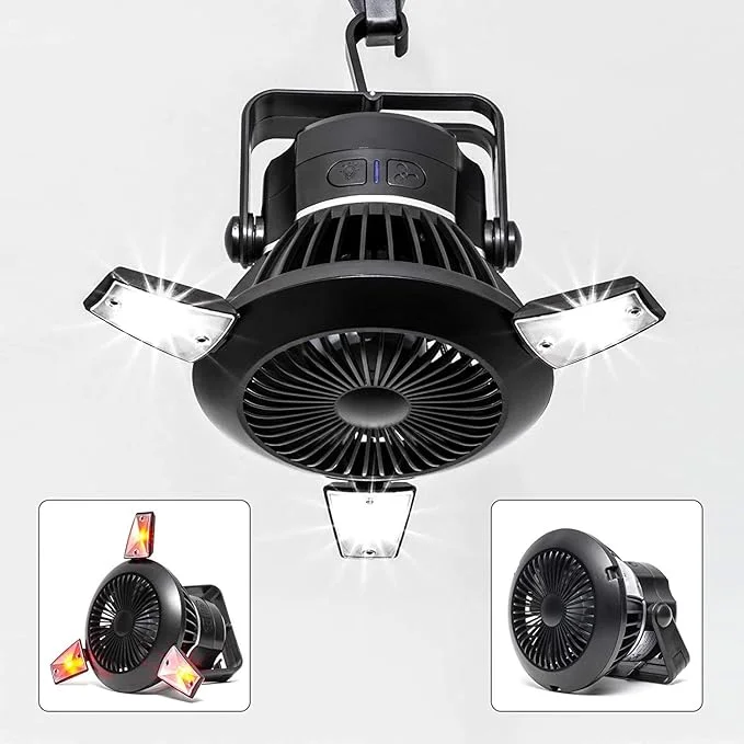 best solar powered camping fan