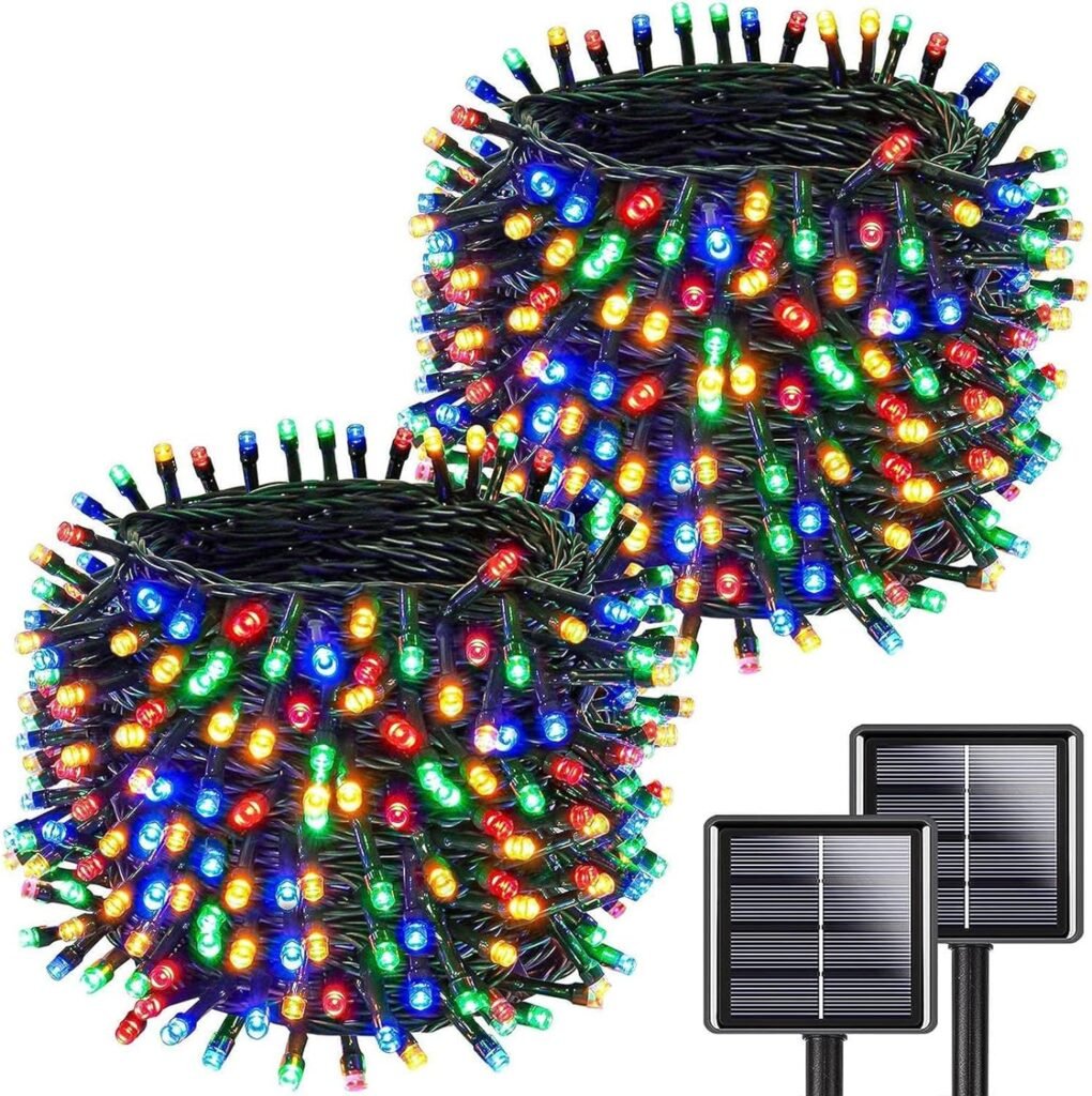 KAQ LED Multi-Color Solar Lights