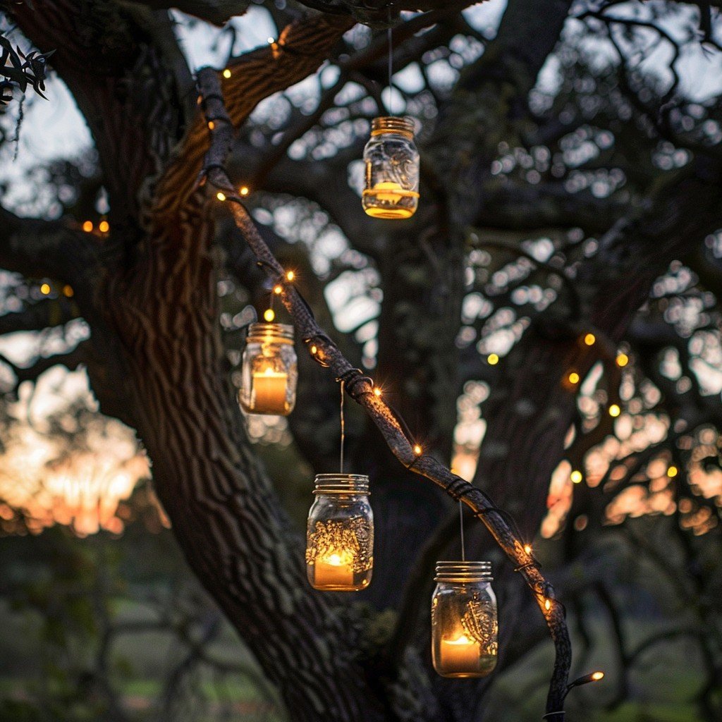 Mason Jar Solar Fairy Lights