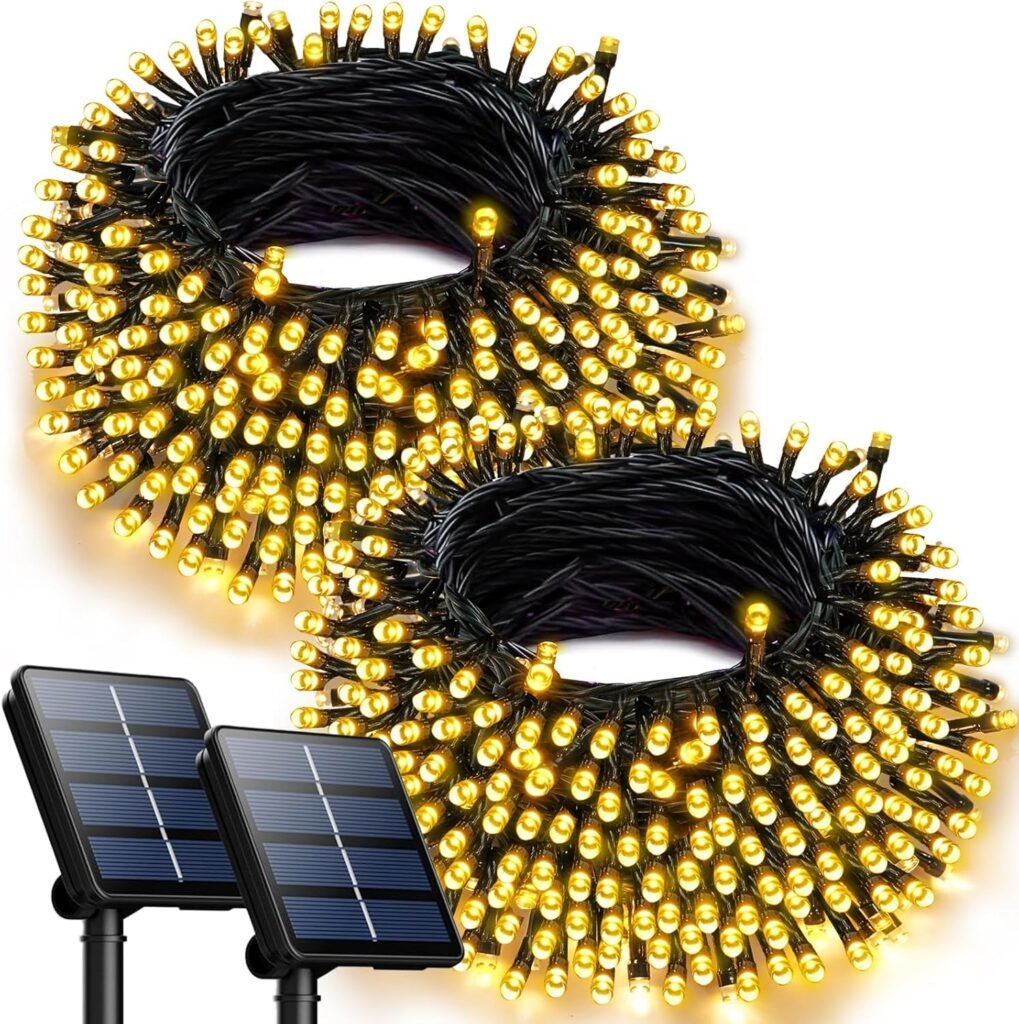 OZS 2PK 240LED Solar String Lights review