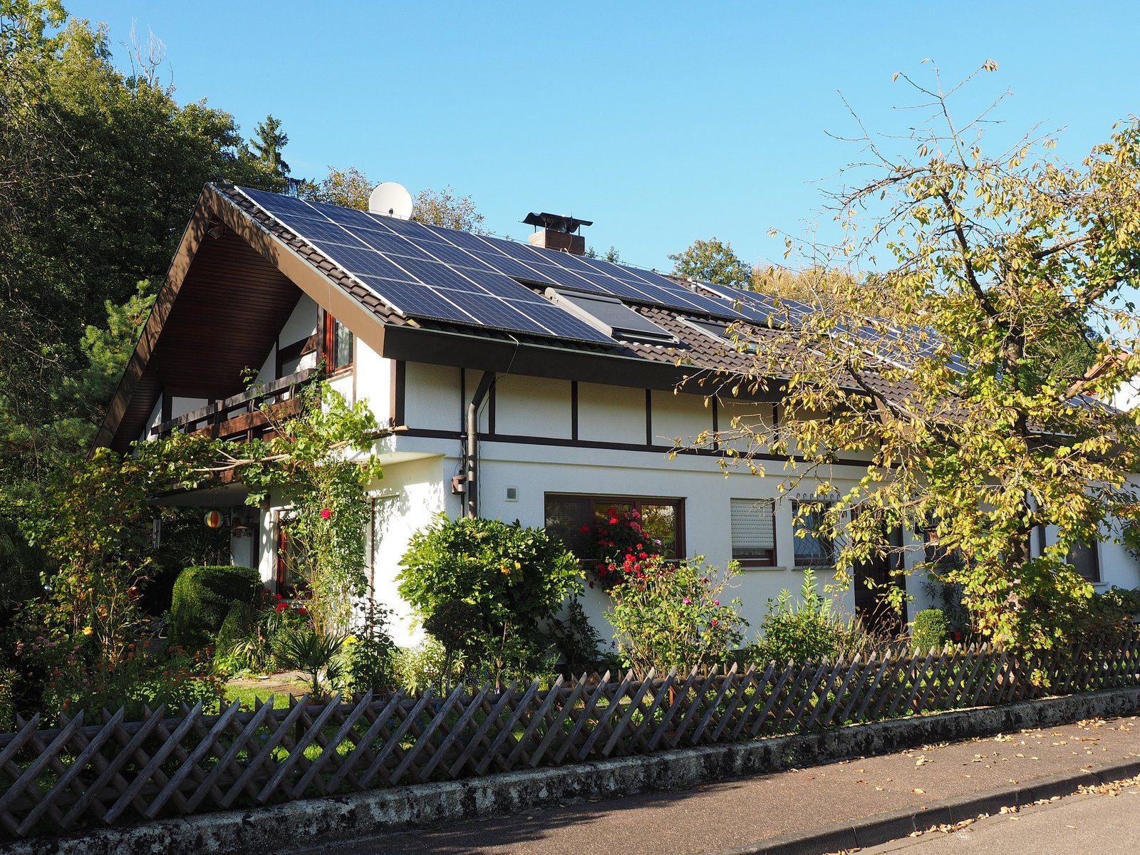 Solar-Powered Outdoor Kitchen setup