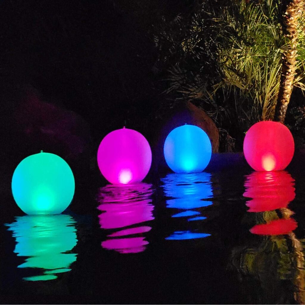 solar Floating pool lights