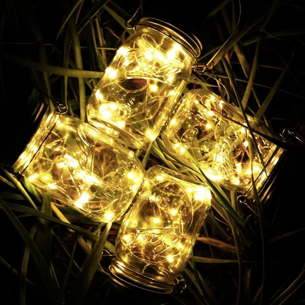 Best for Weddings solar mason jar light