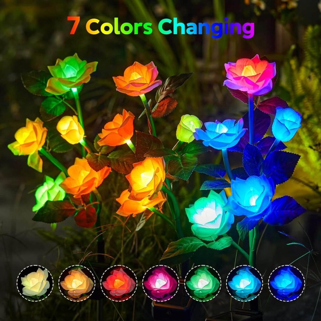 RECHOO Solar Garden Lights