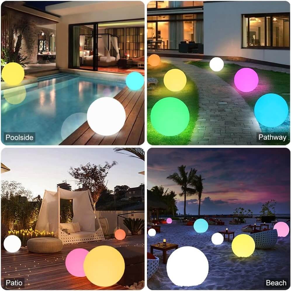 Color-Changing Orbs and Globes