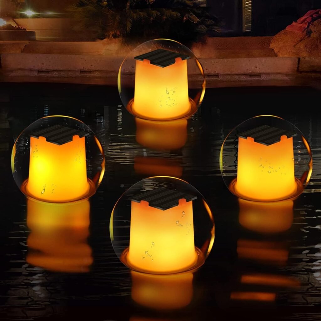 Floating Solar Pool Lights