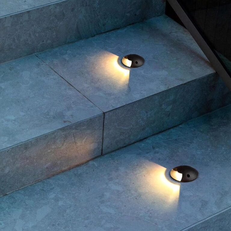 Recessed Solar Deck Lights