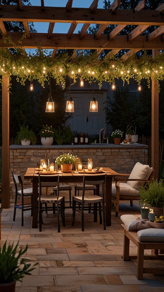 Outdoor Kitchen Lighting Ideas