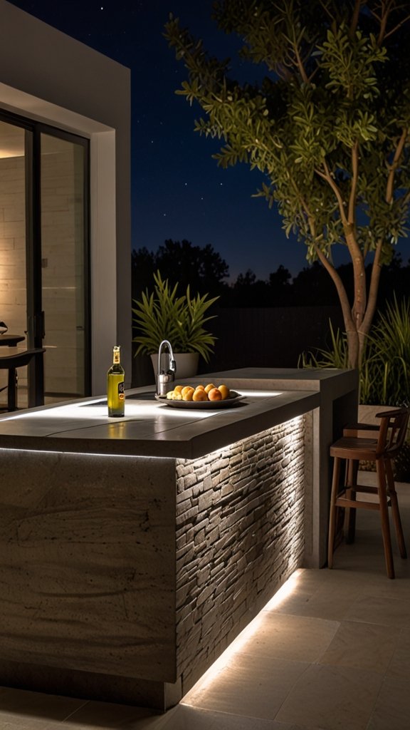 Outdoor Kitchen Lighting Ideas