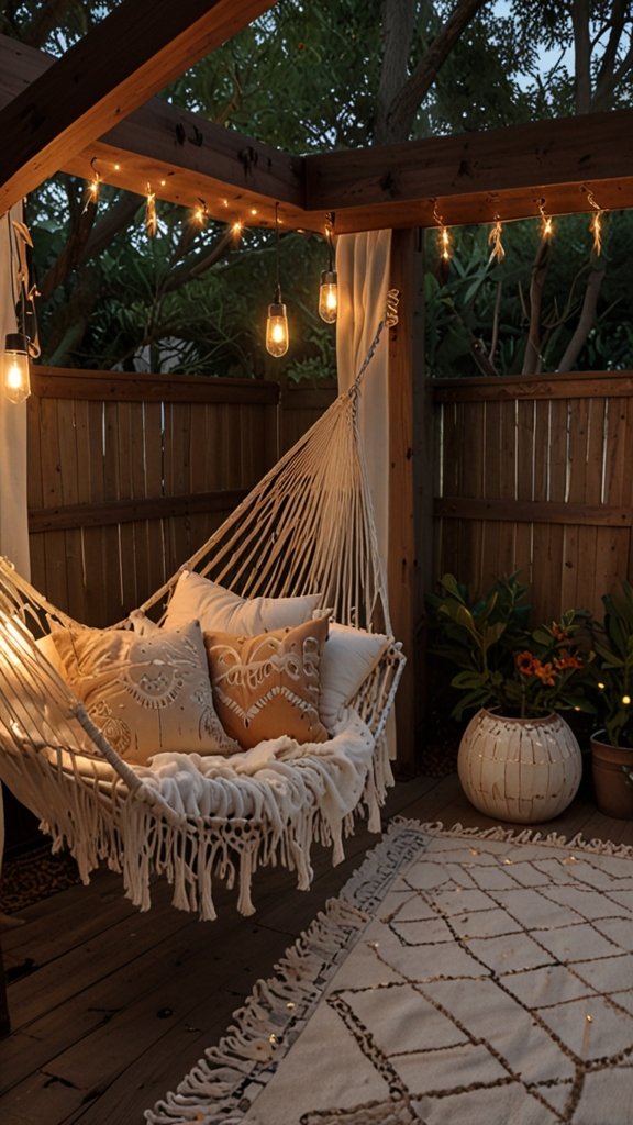 Bohemian Garden Lighting Ideas