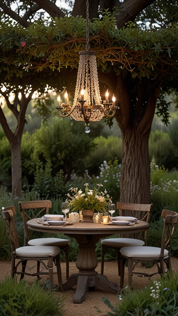 Bohemian Garden Lighting Ideas